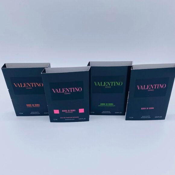 Bundle 4 Luxury Brand Samples - VALENTINO Uomo - Picture 2 of 9